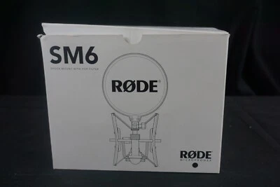 Rode SM6 Shock Mount with Detachable Pop Filter - Black - Image 1 of 4