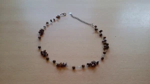 Handgefertigtes Collier mit Tigerauge -längenverstellbar- - Bild 1 von 3