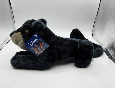Disney El Libro de la Selva Bagheera Peluche 12" Pantera Negra con Etiquetas Juguete Fábrica Foto 1 de 4