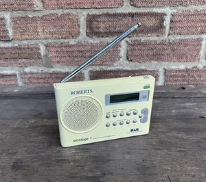 Roberts Ecologic 1 Portable DAB RDS Radio Speaker Retro Radio Working - Picture 1 of 16