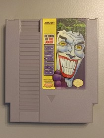 Batman: Return Of The Joker With Instruction Manual For NES