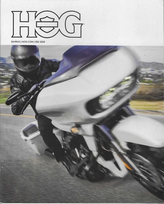 HOG Magazine Vol 52 2020 Harley Davidson Motorcycle Rider Speed Motion Road Life — 第 1/2 张图片