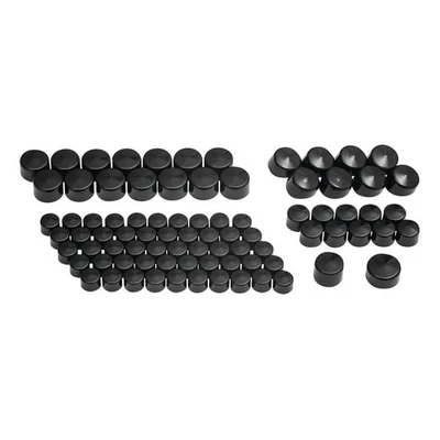 Kit de cubiertas negras brillantes Kuryakyn Kool Kaps - 2452 Foto 1 de 2