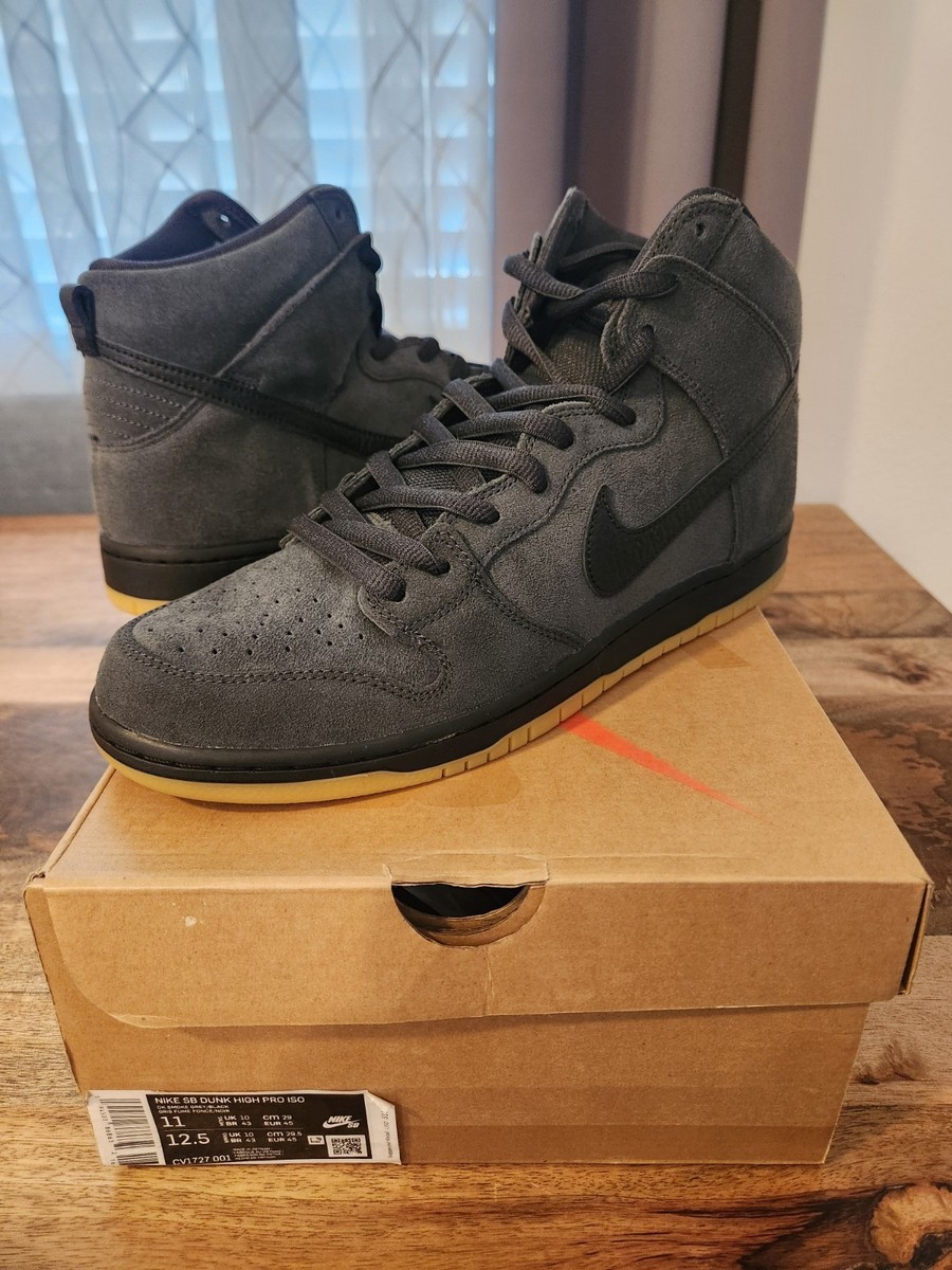 Nike SB Dunk Pro High Dark Grey for Sale | Authenticity Nike SB Dunk Pro High Dark Grey for Sale | Authenticity