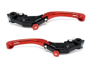 COPPIA LEVE FRENO/FRIZIONE REGOLABILI ROSSE FANTIC CABALLERO 125-500 | SEPTAR - Picture 1 of 3