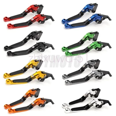 For Honda VFR800 CBR1100 ST1300 Adjustable CNC Brake Clutch Levers - Image 1 of 4