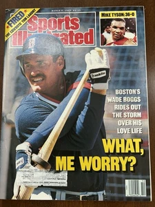 Sports Illustrated 3.6.1989 Wade Boggs Boston Red Sox Ex - Bild 1 von 3