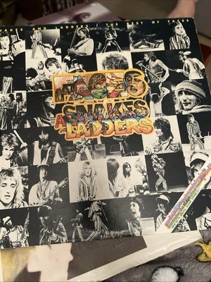 ROD STEWART - FACES BEST SNAKES & LADDERS JAPANESE WARNERS VINYL LP RECORD - Image 1 of 4