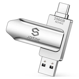 256Go Cle USB C iPhone 15 Mémoire automatischer Backup-Stick für Fotos Videos... - Afbeelding 1 van 9