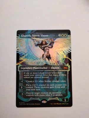 Elspeth, Storm Slayer (Showcase) Tarkir: Dragonstorm Foil - Image 1 of 2