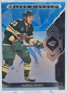2022-23 Upper Deck Black Diamond Rookies Blue BDB-MR Marco Rossi 16/25 - Bild 1 von 3
