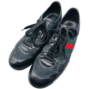 Original Gucci Ace GG Monogram Leder Sneaker UK 7,5 US 9,5 siehe Beschreibung  - Bild 1 von 9