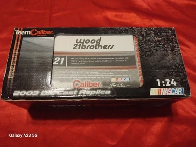 Ricky Rudd #21 U.S. Air Force Cross Into The Blue 2003 Ford Taurus 1:24 TC 4.320 Foto 1 de 4