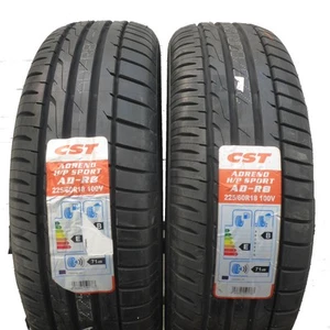 2 x CST 225/60 R18 100V Adreno Sport Sommerrteifen 2019 VOLL WIE NEU - Bild 1 von 6
