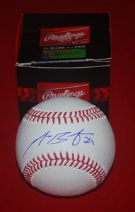 MICHAEL BUSCH Firmado MLB BÉISBOL CHICAGO CUBS BECKETT TESTIGO 2W130880 - Imagen 1 de 3