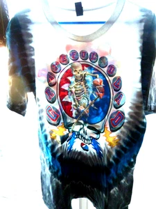 Grateful Dead Tie Dye T Shirt Large, super Zustand, ich habe es nie getragen, wunderschön - Bild 1 von 8