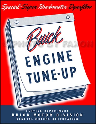Manual de puesta a punto del motor Buick 1948 1949 1950 reparación de carburador Stromberg Carter Foto 1 de 2