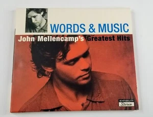 Words and Music: John Mellencamp's Greatest Hits by Mellencamp, John CD 2004 D12 - Picture 1 of 3