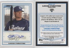 2010 Bowman Retail Prospect Auto Logan Forsythe #BPA-LF Auto