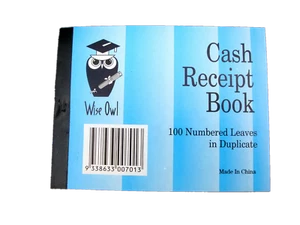10pk Carbonless Cash Receipt Book Books 100-Leaves Duplicate Wholesale Bulk Lot - Picture 1 of 5