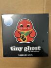 Reis O’Brien Bimtoy Tiny Ghost maneki Neko Red 3 Inch Vinyl SDCC Limited Special