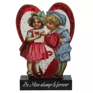 Always & Forever Vintage Valentine's Day Wood Decor - Picture 1 of 3