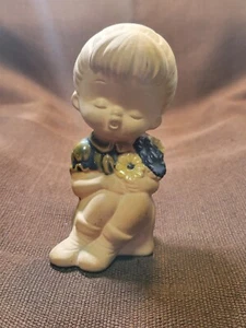 Vintage UTCTI Japan Stoneware Kid Paul Marshall 1970's RARE - Picture 1 of 14