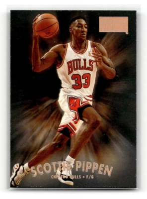 Scottie Pippen #48 1997 SkyBox Premium Chicago Bulls Basketball Card NBA HOF - Image 1 of 2