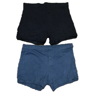 M&S Boxershorts Herren Baumwolle Knopfleiste Jersey Trachten Trunk Größe M Medium - Bild 1 von 35