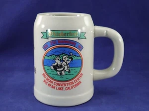 Michelob Oktoberfest Ceramic Beer Stein #1386 21st Anniversary Big Bear Vintage - Picture 1 of 10
