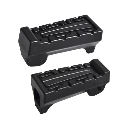 1 Pair Front Footrests Foot Pegs Pedals Fits For Yamaha YBR125 YBR 125 Rubber - Image 1 of 4