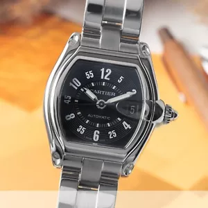 Cartier Roadster Edelstahl Automatik Herrenuhr Ref. W62004V3 - Bild 1 von 14