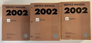 2002 Oldsmobile Aurora, G, Service Manual, Complete Set - Foto 1 di 2
