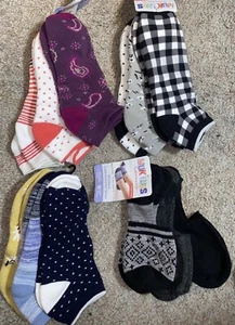 Women's Muk Luks Socks; Available in Liner & Low Cut - Picture 1 of 6