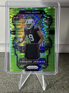CAMISETAS TYREE WILSON 2023 PANINI PRIZM RC PREMIER VERDE NEÓN PULSAR #PJ-TW (SB) - Imagen 1 de 1