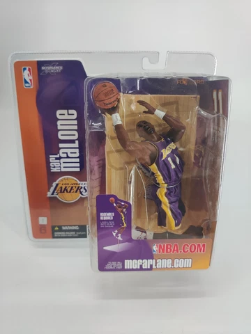 Karl Malone Los Angeles Lakers Toy Action Figure NBA McFarlane Cover