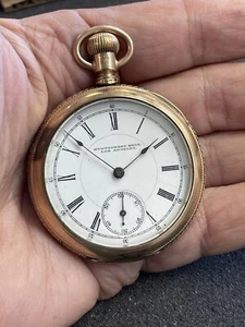 Rare  1891 American Waltham Montgomery Brothers Los Angeles Watch..TJ543 - Picture 1 of 9