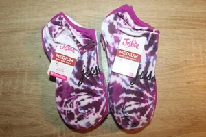 12 pairs Justice Girls No Show Socks Sz Medium Shoe Size 10.5-4 - Picture 1 of 4