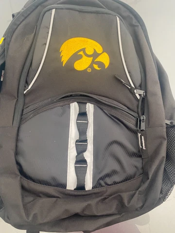 Iowa Hawkeyes Premium Backpack Heavy Duty University of Iowa Cover