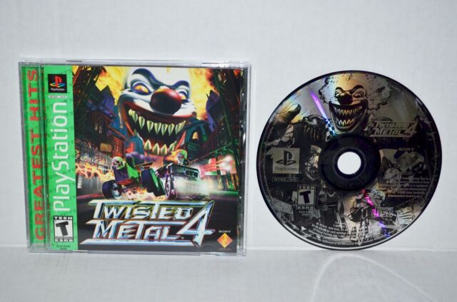 1999 PS1 Playstation Twisted Metal 4 Factory Sealed Greatest Hits VGA/WATA  Ready 711719456025