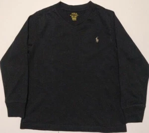 GENUINA Camiseta Polo Ralph Lauren en NEGRO, Niños Talla PEQUEÑA, Edad 4/4T,110 - Imagen 1 de 7