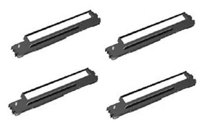 4x Ribbon Alps Allegro 24/500 Nylon 13mm Ribbon Black Dot Matrix Printer - Picture 1 of 1