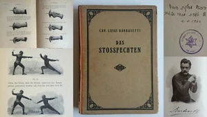Cav. Luigi Barbasetti DAS STOSSFECHTEN Wien, Leipzig: Wilhelm Braumüller, 1900 - Bild 1 von 12