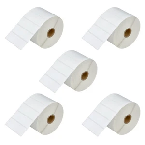 5Roll 3"x1" Barcode Perforated Labels 2000P/R Fits for Zebra LP2844 Rollo GC420D - Picture 1 of 12