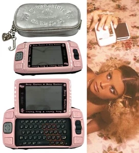 JUICY COUTURE SIDEKICK 2 T-Mobile Rare HTF Vtg Y2K 2005 Mobile Phone Boxed - Photo 1 sur 24