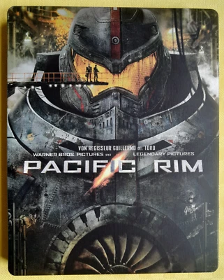 PACIFIC RIM (2013) - STEELBOOK BLU-RAY + ARTCARD Audio Inglese Tedesco - Immagine 1 di 4