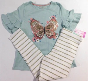 Tommy Bahama/Cynthia Rowley Girls Top Leggings SIZE L/10-12 NEW - Picture 1 of 8