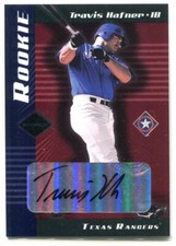 2001 Leaf Limited 304 Travis Hafner Rookie Auto 90/1000