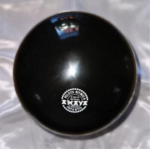 RSG Ball JUNIOR BALL Gymnastikball SCHWARZ Lack 150-170mm 300g NEU! - Bild 1 von 1