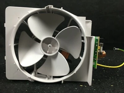 Siemens BF525LMS0 Einbau-Mikrowelle Lüftermotor mit Gehäuse #001N-14 - Bild 1 von 4